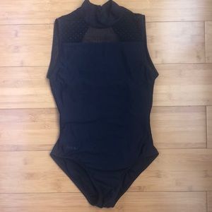 Wear Moi Black Leotard